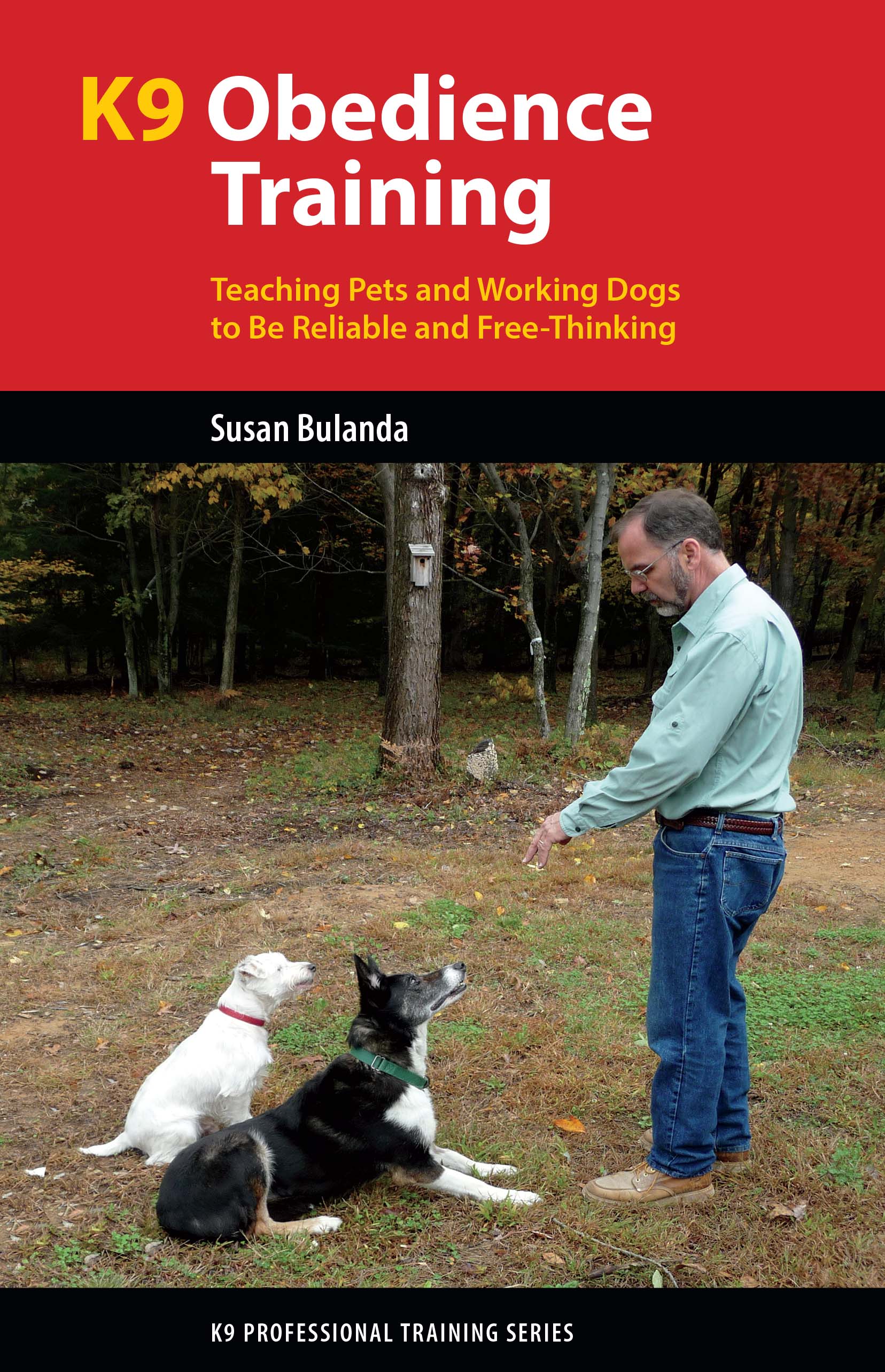 K9 OBEDIENCE TRAINING COVER PRINT